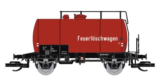 Saxonia Modellbau 120043 - TT - Kesselwagen Feuerlöschzug, DR, Ep. IV